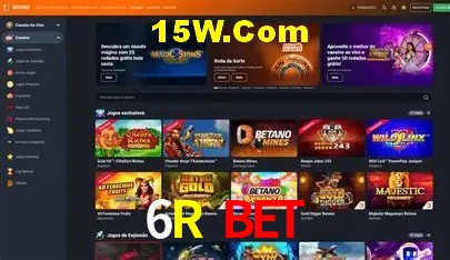 A Experiência Imersiva dos Cassinos Ao Vivo no 6R Bet